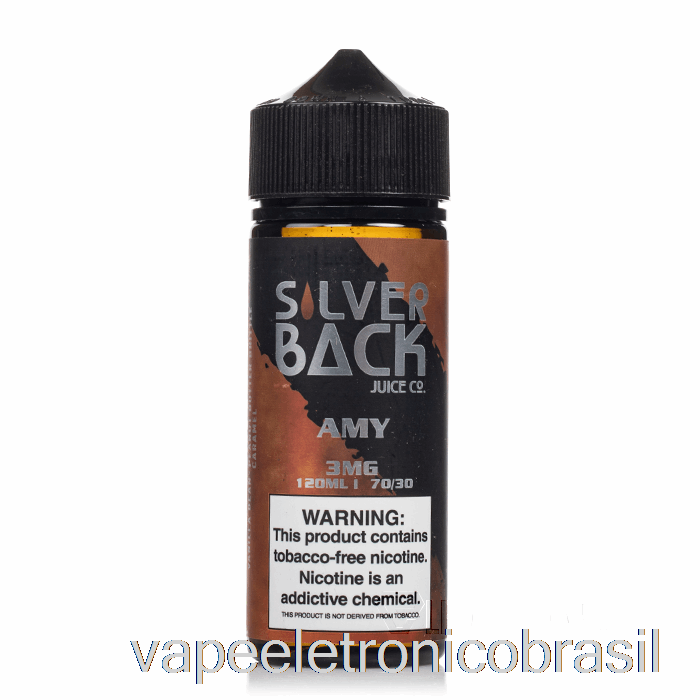 Vape Eletrônico Amy - Silverback Juice Co. - 120ml 0mg